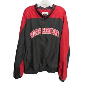 58 Sports G-III 58ASG0194 Mens Large USC Gamecocks Side Zip Pullover Windbreaker